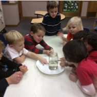 Preschool A and B classroom